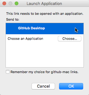 Firefox dialog