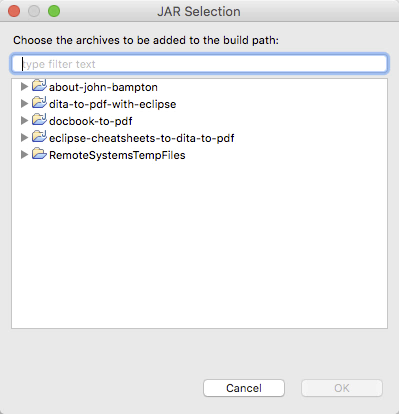 Add JARs