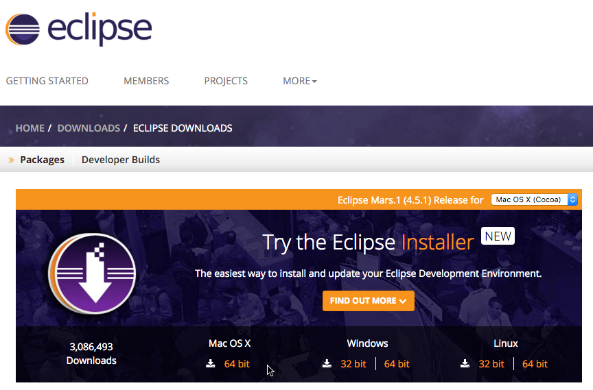 Eclipse Downloads